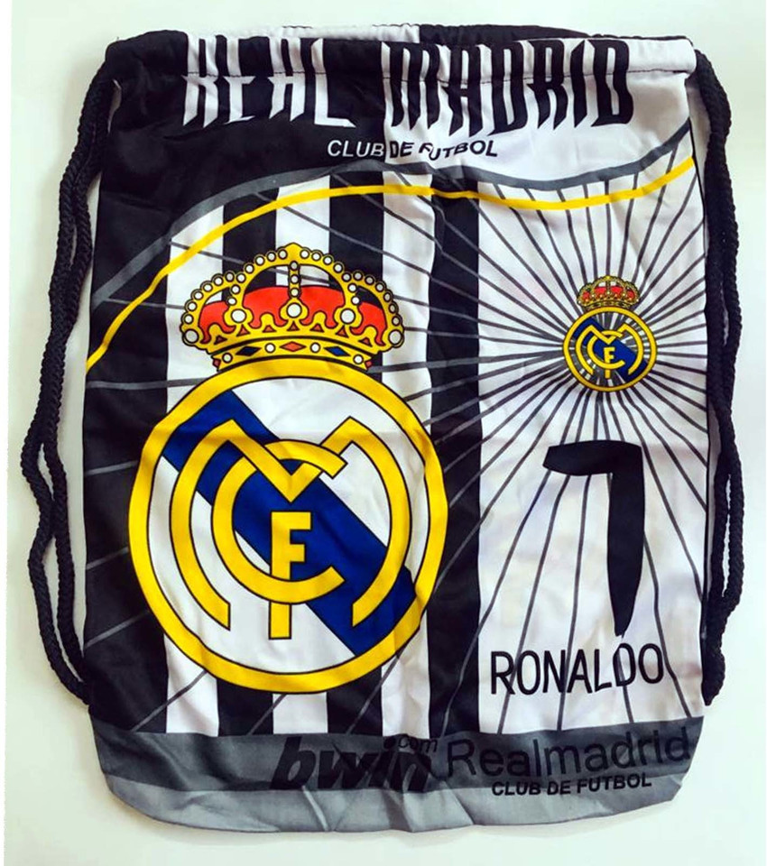 AwesomeProducts Ronaldo 7 Real Madrid Rope Bag Backpack Bag Multicolor 16 inch 5 L Backpack Multicolor Price in India Flipkart