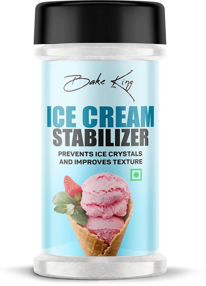 Bake King Grade A Quality 100g Ice Cream Stabilizer Powder | CMC Powder  1000g Raising Ingredient Powder