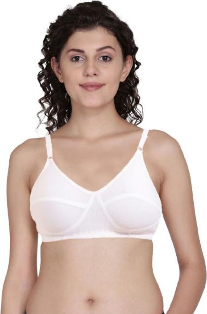 ELEG STYLE Everyday Bra For Teen Girl's NonWired, NonPadded White  Size(32-40_B,C,D Cup)Po-2 Women Full Coverage Non Padded Bra - Buy ELEG  STYLE Everyday Bra For Teen Girl's NonWired, NonPadded White  Size(32-40_B,C,D Cup)Po-2
