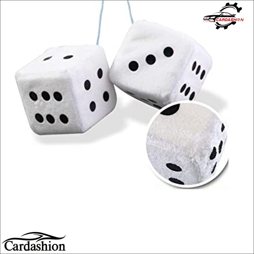 Big fuzzy dice for hot sale car