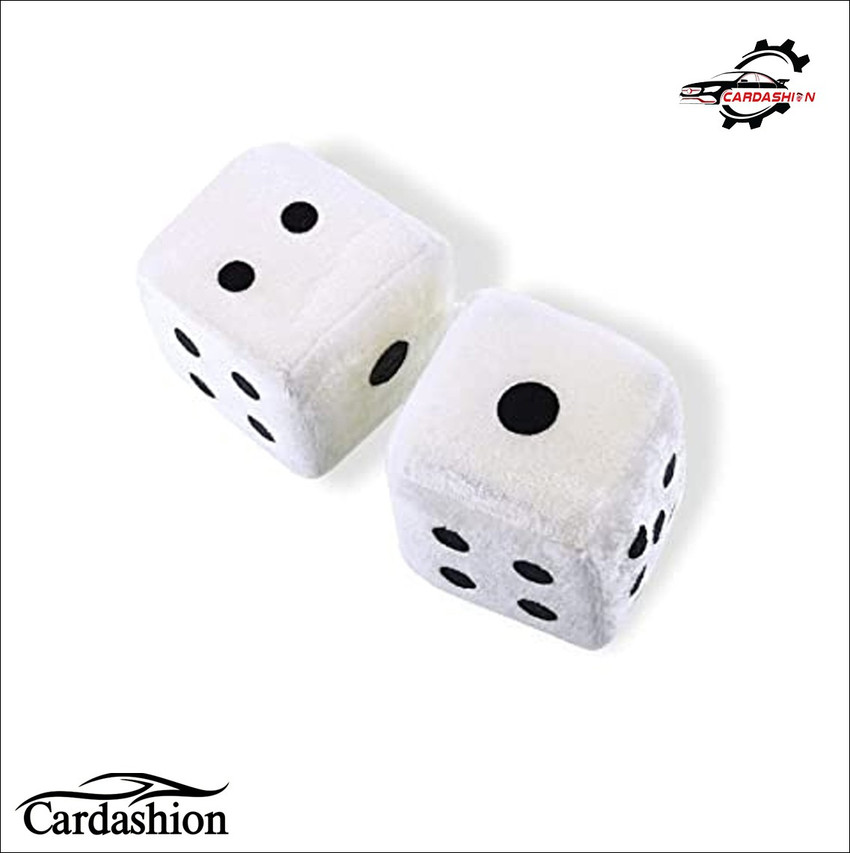 Buy Fuzzy Car Dice Online In India -  India