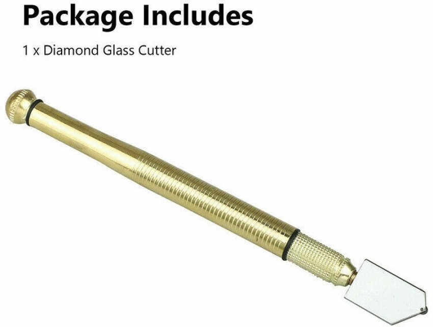 Professional Diamond Tip Glass Cutter Tungsten Carbide Precision Cutting  Tool US
