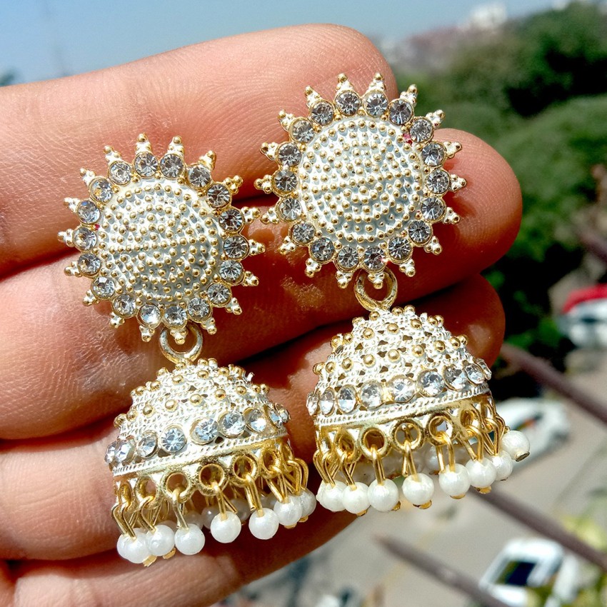 Gold wedding clearance earrings with price