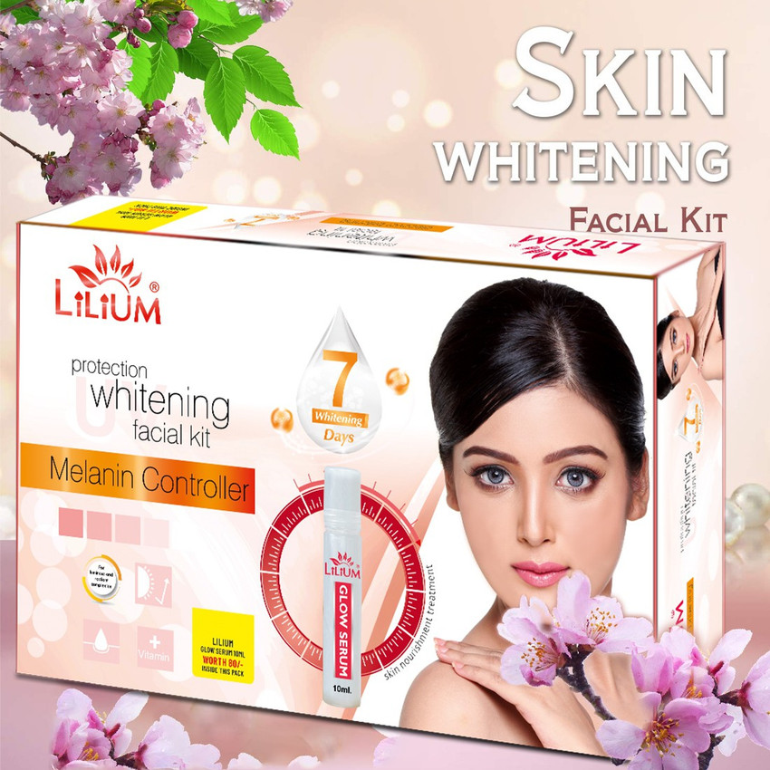 Skin whitening sale facial kit