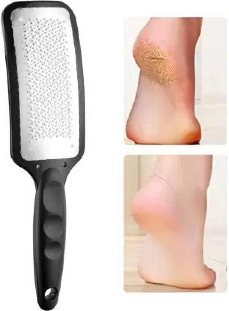 RNV Collection Sided Metal Foot File Scrubber Dead Skin Callus Remover