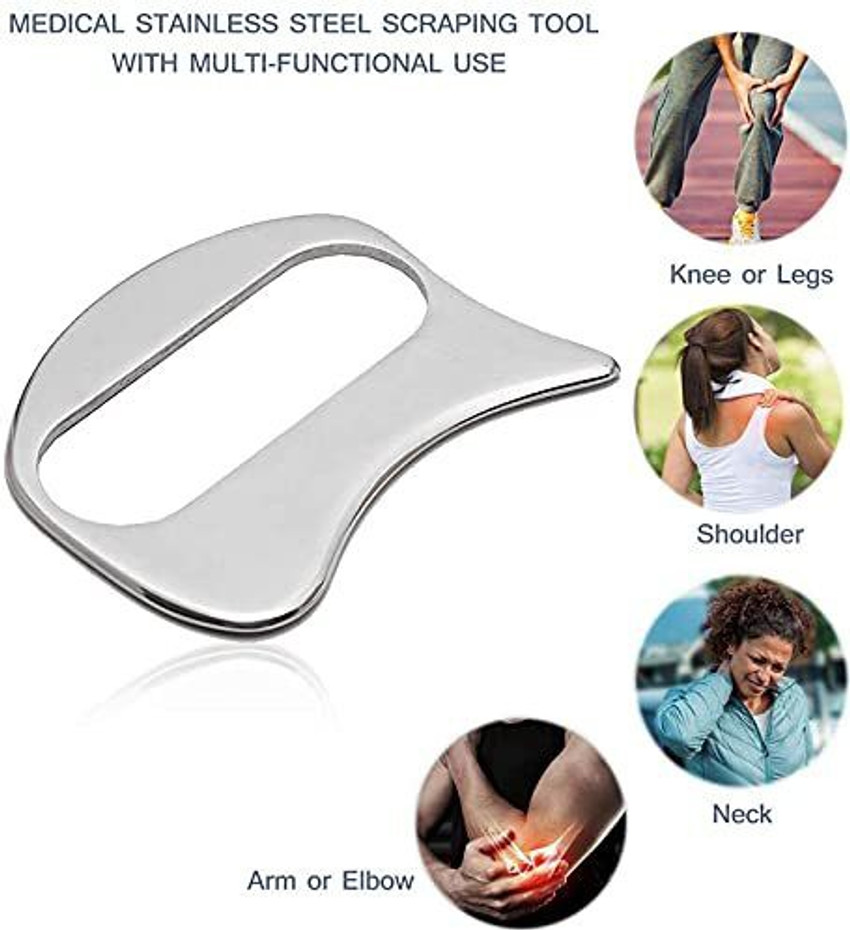 prime health Stainless Steel Guasha Scraping Massage Tool for Soft