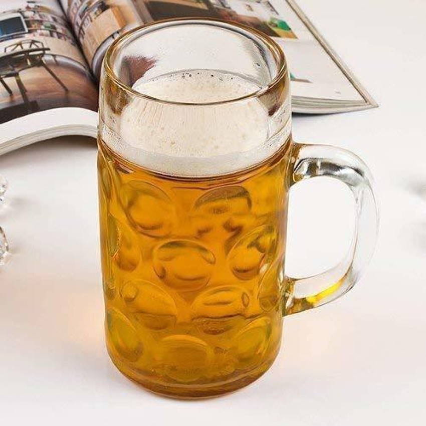 1000ML Beer Glass Mug Large Capacity Beer Mug Glass Crystal Glass