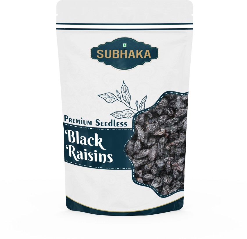 Buy GO GRASS Premium Afghani (Seedless) Black Raisins 450 GM