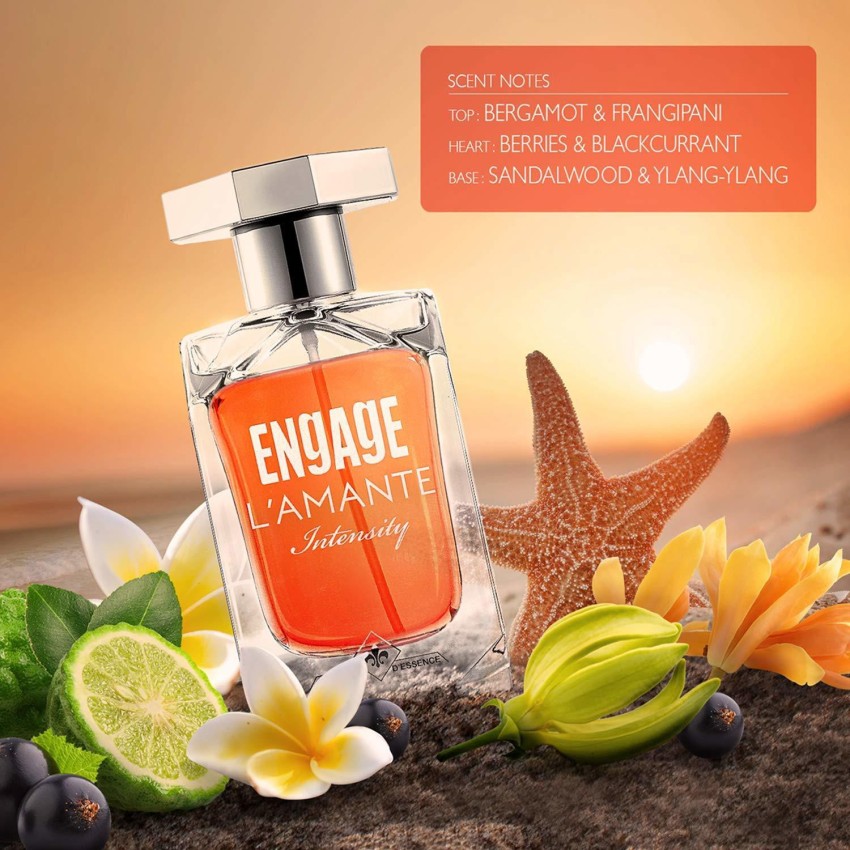 Engage Moments Luxury Perfume Gift Box for Women - L'amante Sunkissed EDT