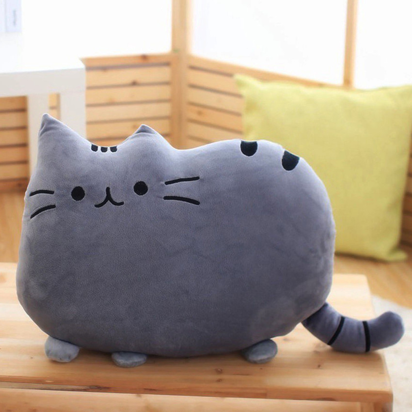 Soft cat pillow hot sale