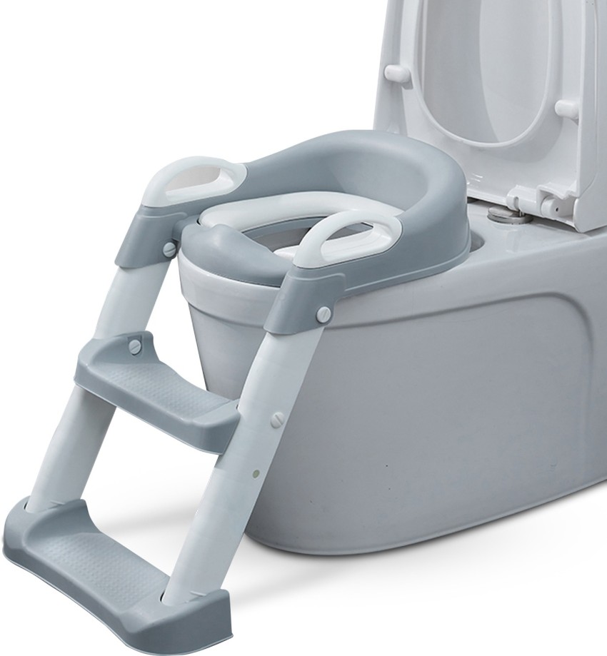 StarAndDaisy Potty Training Seat for Baby Toddler Toilet Seats with Handle  - Orange