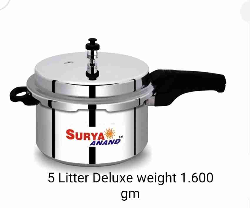 SURYA ANAND 5 LTTER DELUXE PRESSUR COOKER 5 L Pressure Cooker