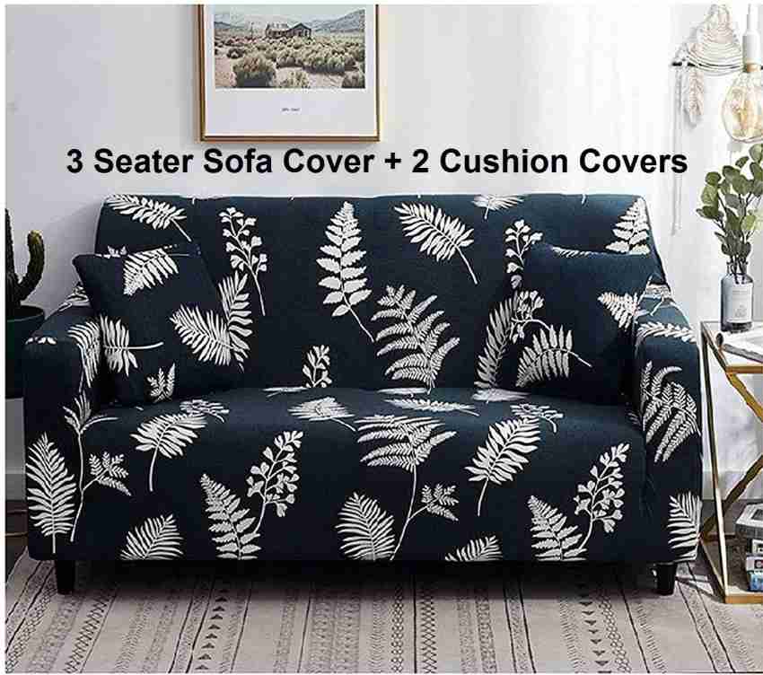 lukzer Polyester Floral Sofa Cover Price in India - Buy lukzer Polyester  Floral Sofa Cover online at