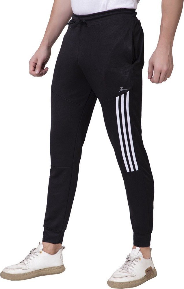 Mk Sport lower Solid, Striped Men Black Track Pants - Buy Mk Sport lower  Solid, Striped Men Black Track Pants Online at Best Prices in India