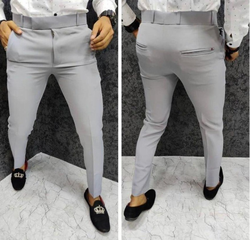 Spykar Beige Cotton Regular Fit Straight Length Trousers For Men   vot02bbcp019beige