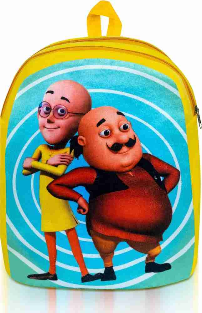 Flipkart Hriday Soft Quality Motu Patlu Shinchan Bag for kids School Bag School Bag School Bag
