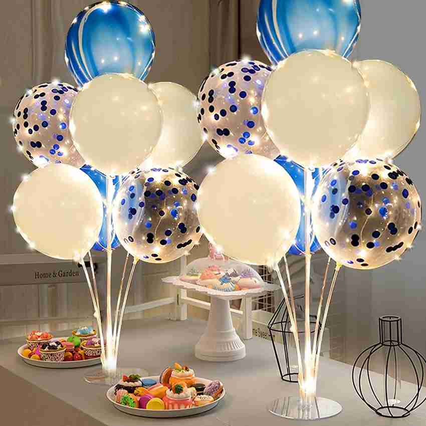 Standing balloon best sale decorations