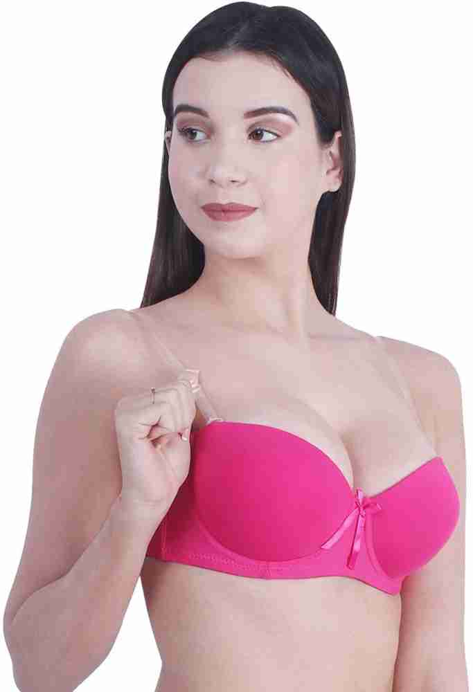 Shopping Adda - Whatsapp -> +919625942504 Catalog Name : *Trendy Women's Cotton  Transparent Strap Bra Vol 1* Fabric: Cotton Lingerie Size: 30B: Cup Size -  Underbust - 25 in To 26 in