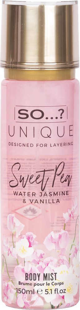 So unique sweet best sale pea body mist