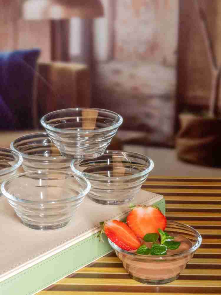 PASABAHCE Glass Dessert Bowl Glass Gastro Boutique Bowl Set of 6 Pcs. Price in India Buy PASABAHCE Glass Dessert Bowl Glass Gastro Boutique Bowl Set of 6 Pcs. online at Flipkart