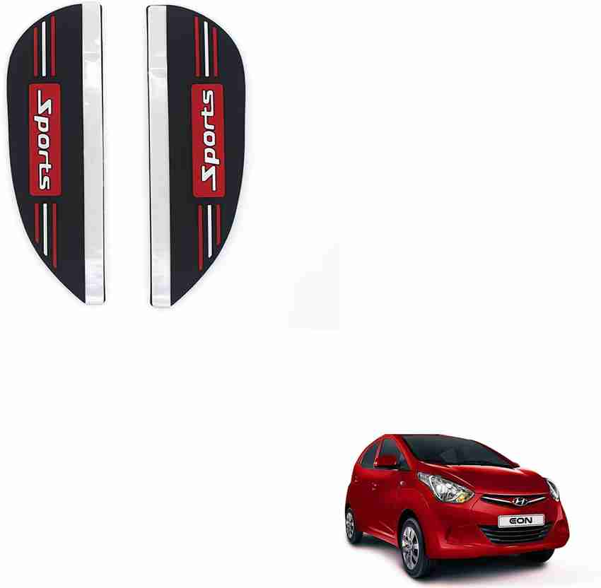 SEMAPHORE 2 Pcs Mirror Rain Guard Sports Eyebrow Hyundai Eon Car