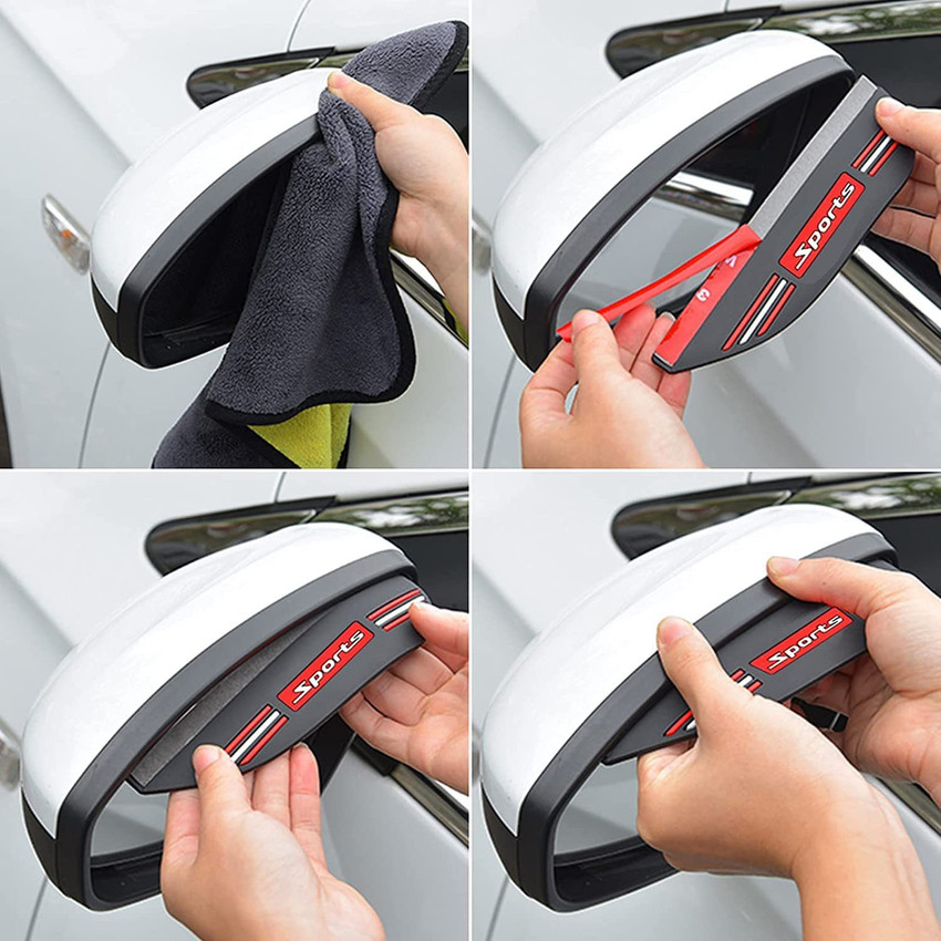 Car sales mirror protector