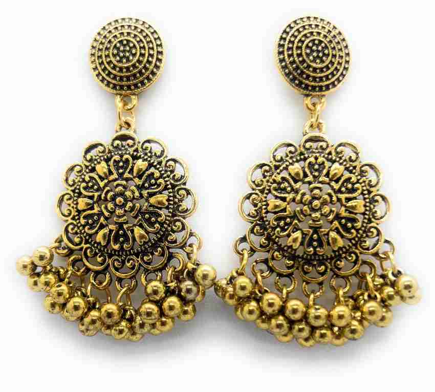 Traditional on sale round earrings