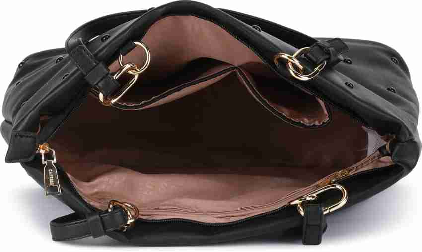 Buy Caprese Women Black Hand held Bag Black Online Best Price in