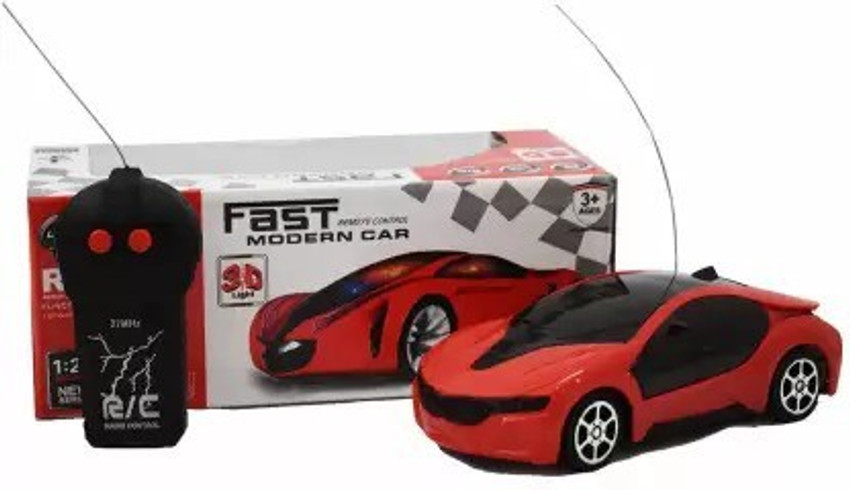 3dseekers 3D Light Fast Speed Modern Remote Control Furious car