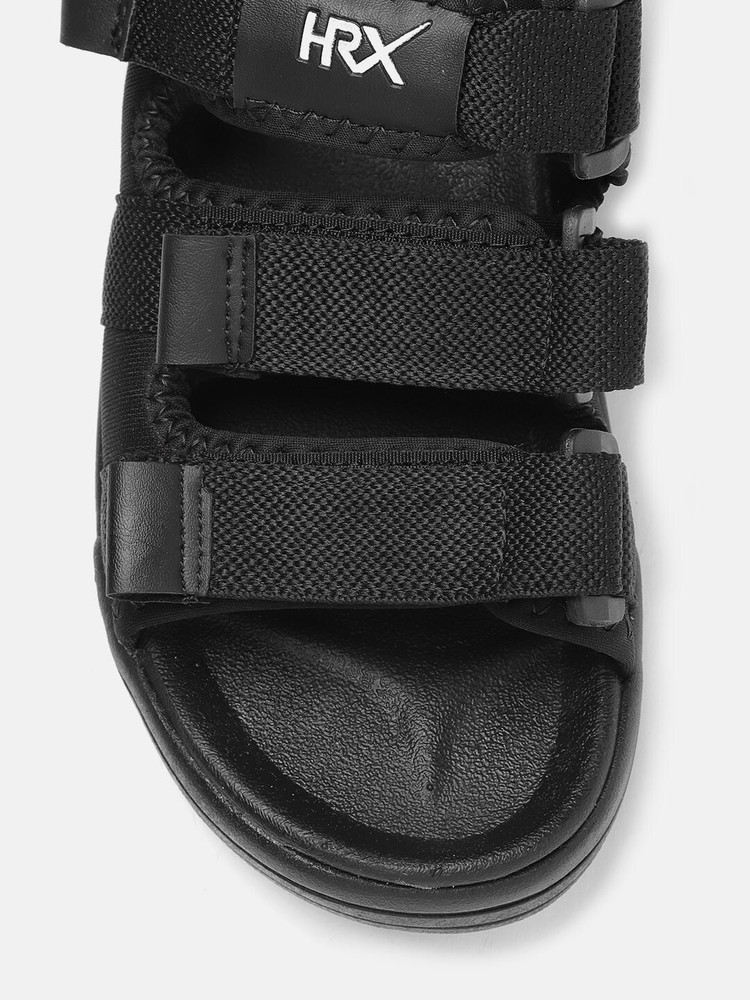 HRX by Hrithik Roshan Men Black Sports Sandals Buy HRX by