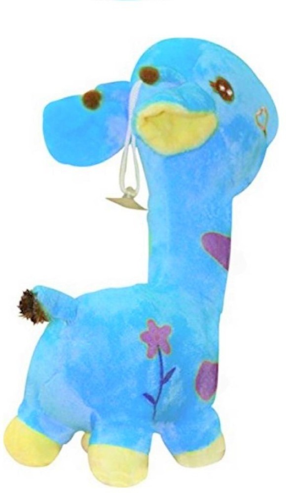 blue giraffe stuffed animal