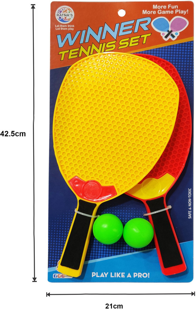 Toy cheap tennis set