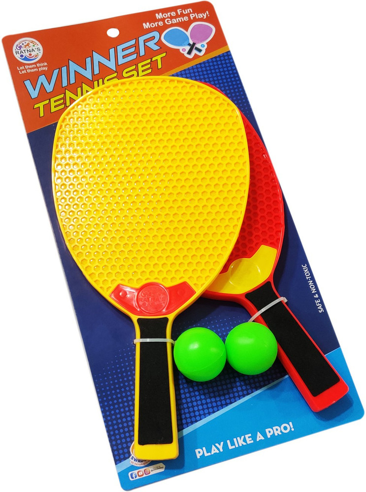 RATNA S Winner Tennis set for Kids perfect indoor outdoor toy Tennis 2339 Tennis Price in India Buy RATNA S Winner Tennis set for Kids perfect indoor outdoor toy Tennis 2339