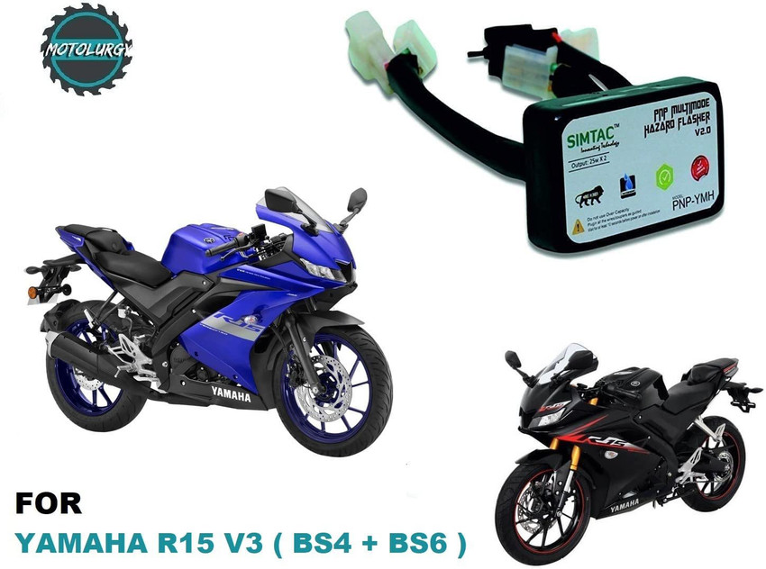 MOTOLURGY SIMTAC HAZARD FLASHER FOR YAMAHA R15 V3 PLUG N PLAY Blinker Indicator Light Motorbike LED for Yamaha 12 V 10 W Price in India Buy MOTOLURGY SIMTAC