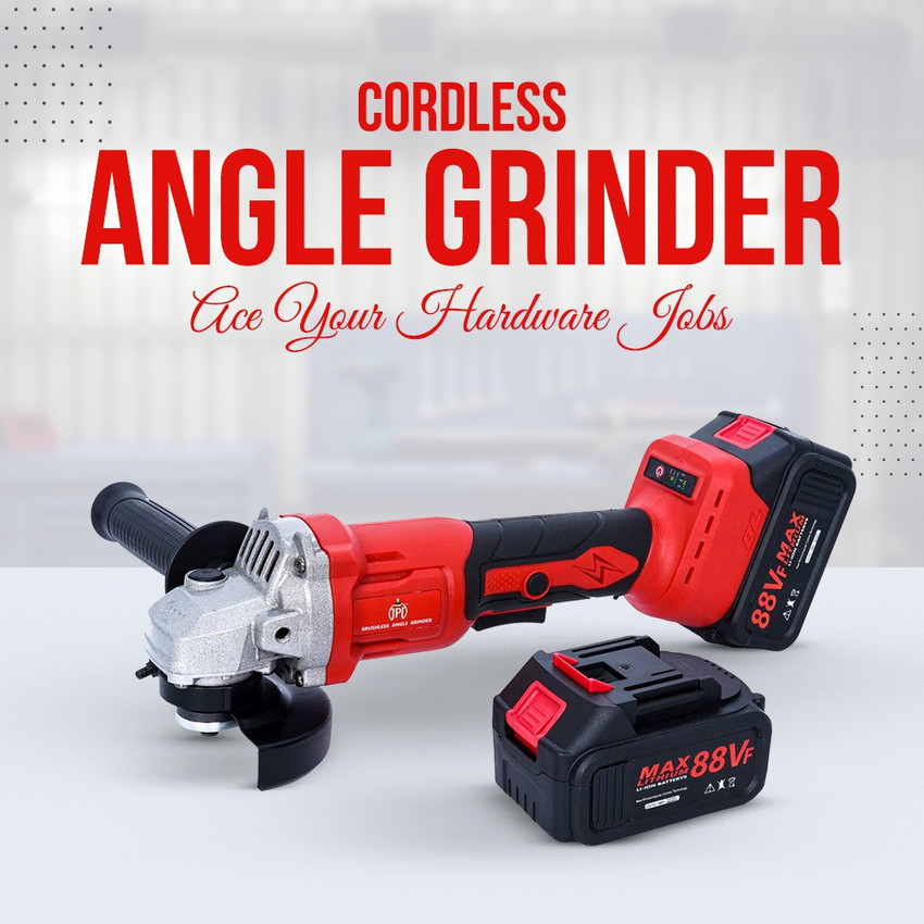 Lithium angle best sale grinder