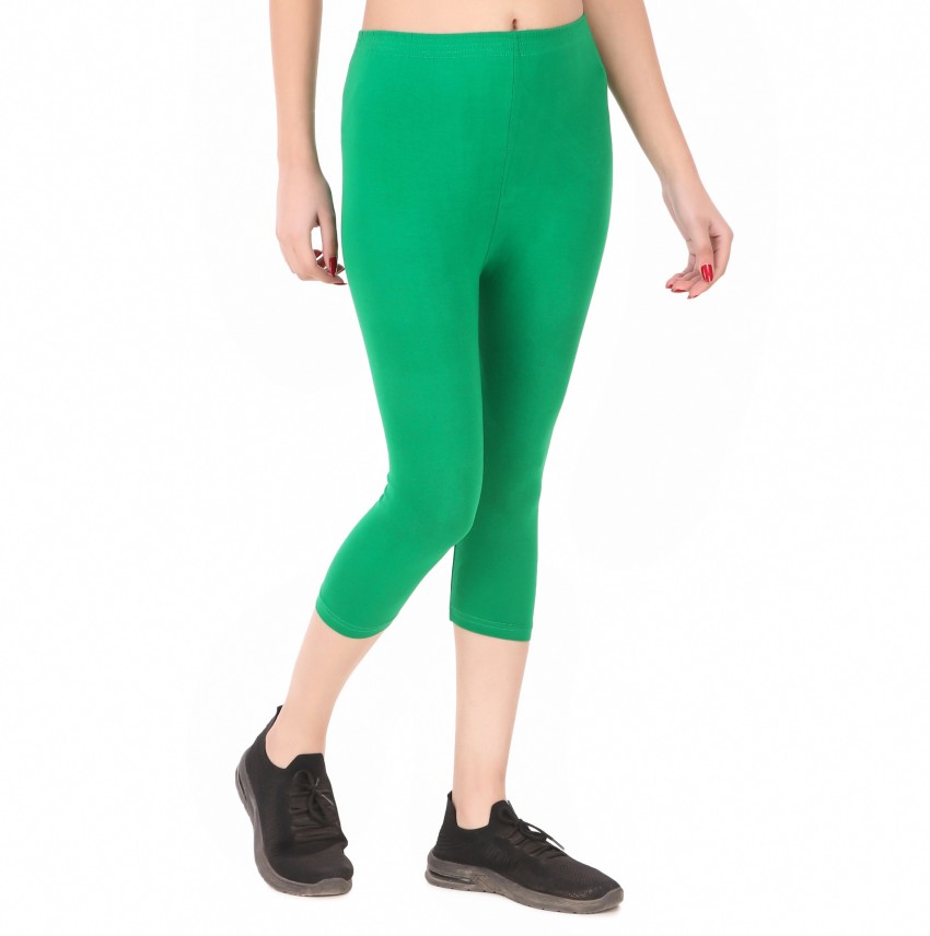 Buy online Blue Cotton Spandex Leggings from Capris & Leggings for Women by  Frenchtrendz for ₹849 at 66% off