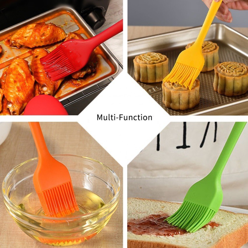 Kitchen Silicon Flat Pastry Brush Multi Purpose Silicon Oil Cooking Brush  at Rs 30/piece, पेस्ट्री ब्रश in Surat