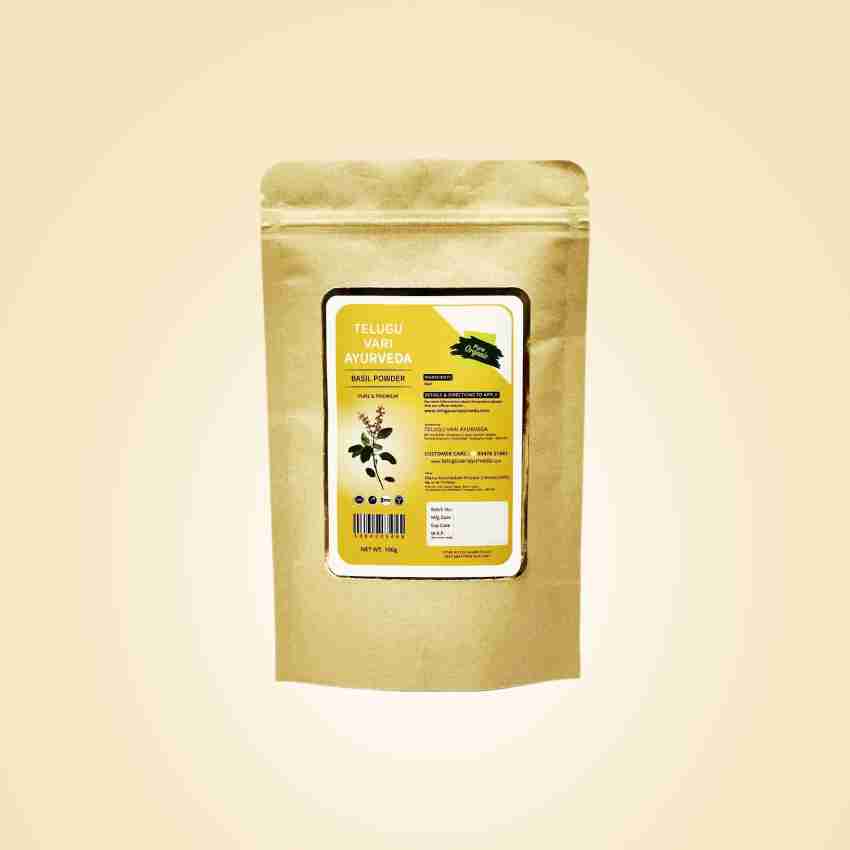 Telugu Vari Ayurveda BASIL POWDER Price in India Buy Telugu