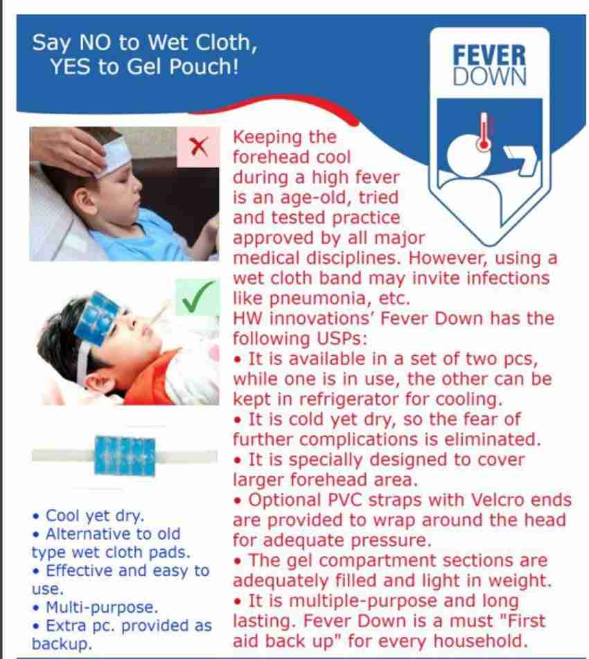 Cool rag hotsell for fever