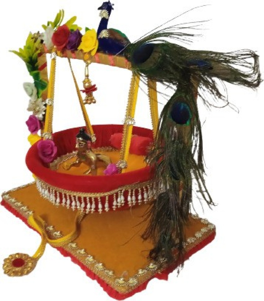 Festiko® Set of 26 Pcs Kanha Bal Gopal Theme Happy Birthday (Banner &  Balloons), Decoration Supplies, Kanha Bal Gopal Janmashtami Decoration