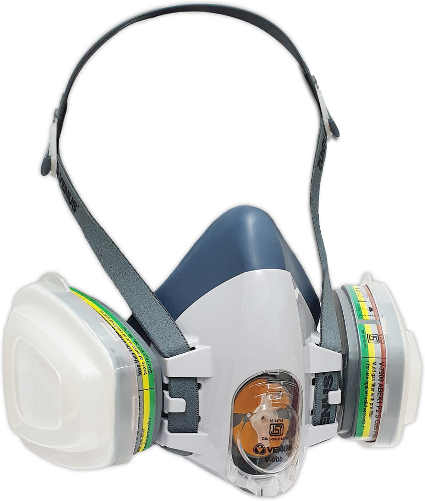 Venus V 900 V 7900 ABEK1 Half Face Mask Organic Vapour Acid Gas