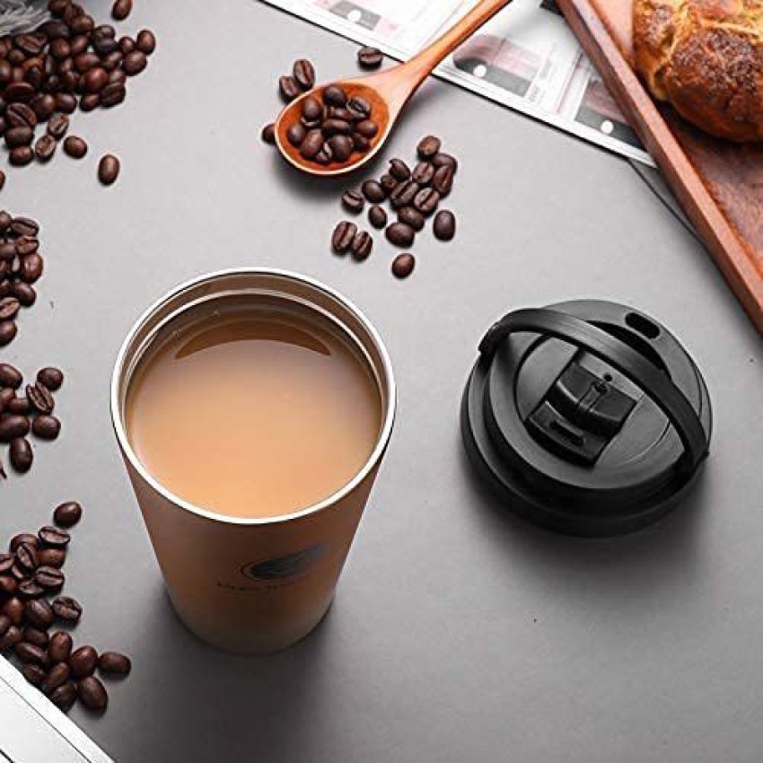 500ml Stainless Steel Vacuum Insulated Travel Tea and Coffee Mug Insulated Cup  Hot & Cold Drink