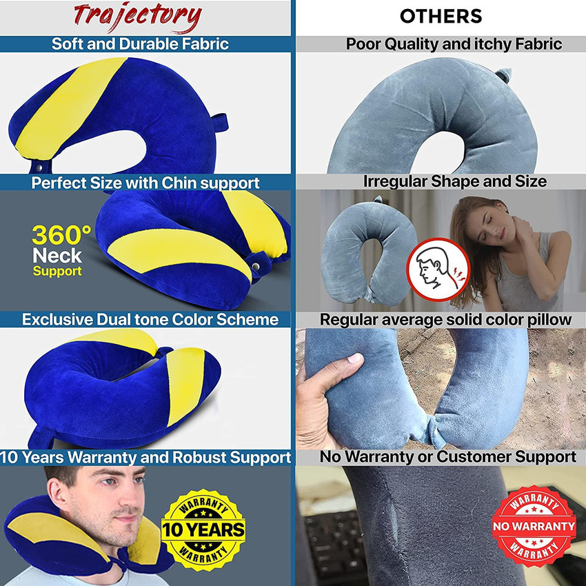 Trajectory Minion Soft Travel headrest Accessories For Men and
