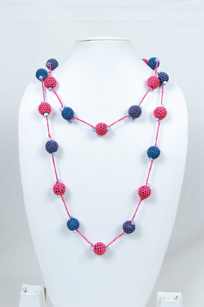 KIRE NE LONG NECKLACE MADE OF RESIN BEADS IN DIFFERENT SHAPES AND SIZES Beads Resin Necklace Price in India Buy KIRE NE LONG NECKLACE MADE OF RESIN BEADS IN
