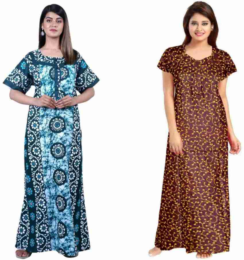 Flipkart women's hotsell cotton nighties