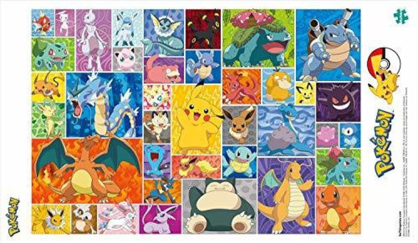 Buffalo Games Pokemon - Pokemon - Pokemon Squares - 2000 Piece Jigsaw Puzzle  - Pokemon - Pokemon - Pokemon Squares - 2000 Piece Jigsaw Puzzle . Buy Jigsaw  Puzzles toys in India. shop for Buffalo Games products in India.