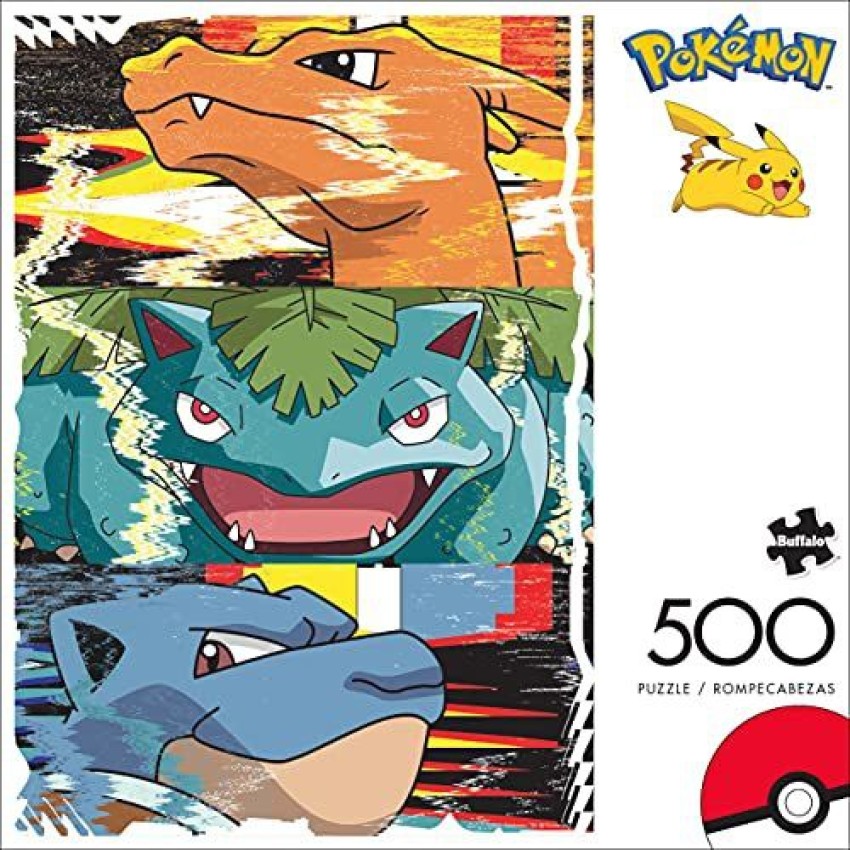 Pokémon: Blastoise, Charizard, and Venusaur Graffiti 400 Piece Puzzle