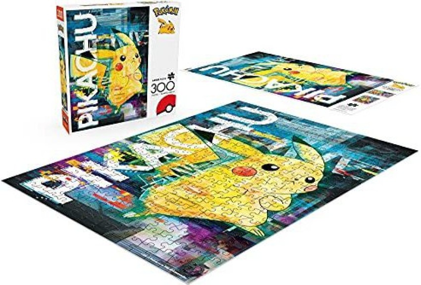  Buffalo Games - Pokemon - Pikachu Summer Pattern - 300 Large  Piece Jigsaw Puzzle : Toys & Games