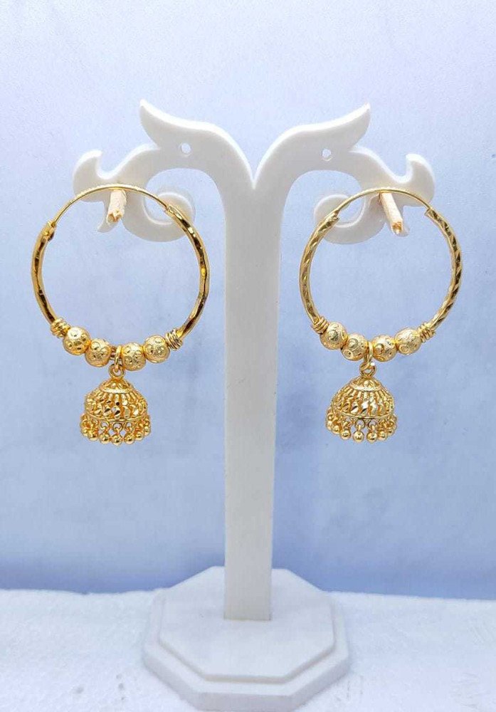 Flipkart Buy Skumar Traditional Golden Plated Earrings Bali Jhumka Screw Back Ledis Women Girls Brass Jhumki Earring Stud Earring Earring Set Chandbali Earring Hoop Earring Online at Best Prices i...