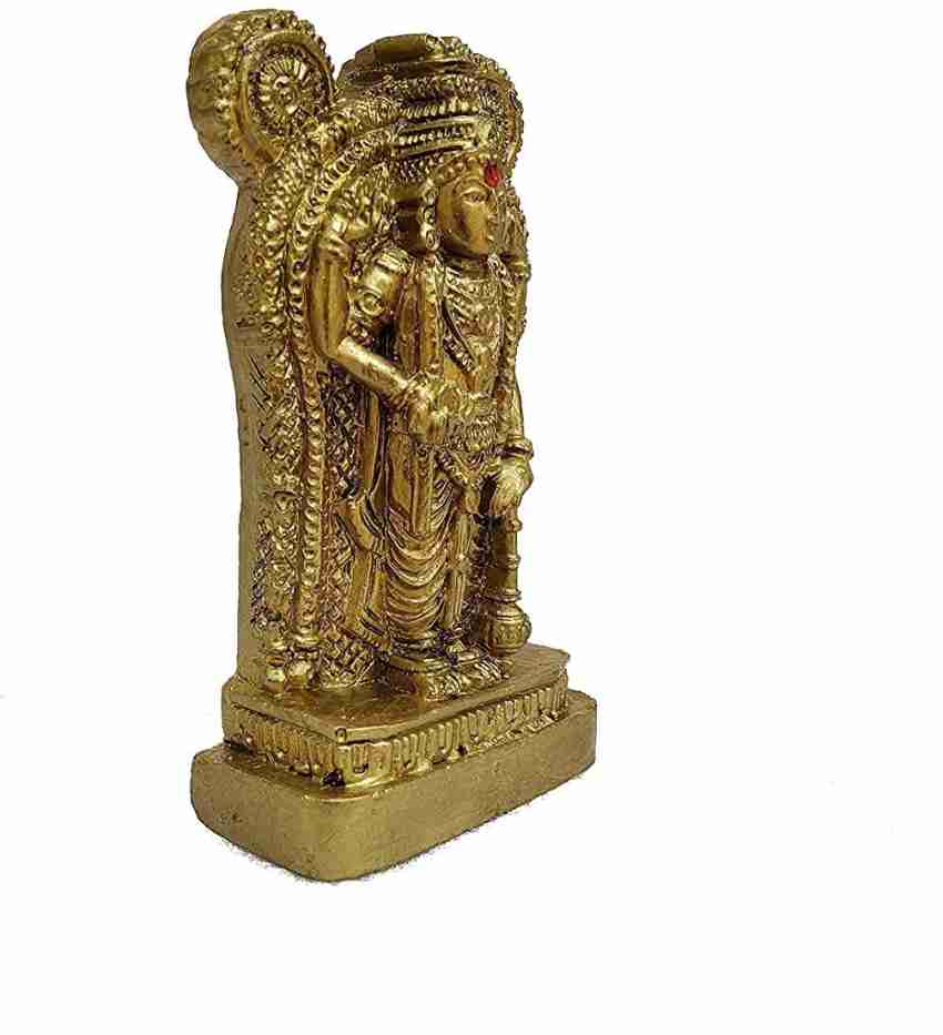HOIVA Religious Bronze gold Shree Guruvayoorappan idol ...